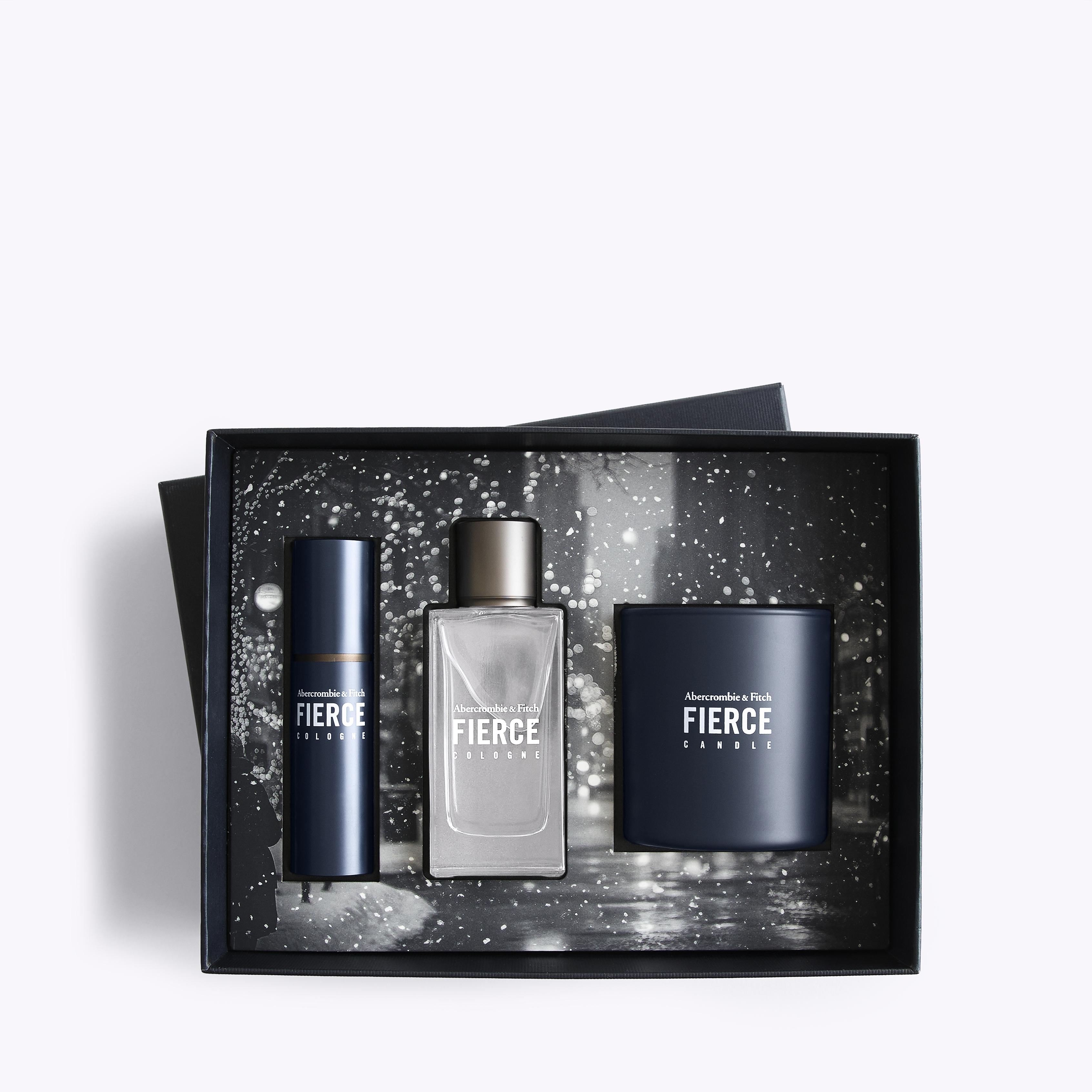 Abercrombie & Fitch Fierce Gift Set In Transparent