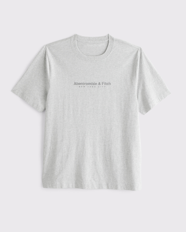Classic Polished Logo Tee, Light Heather Gray view 1