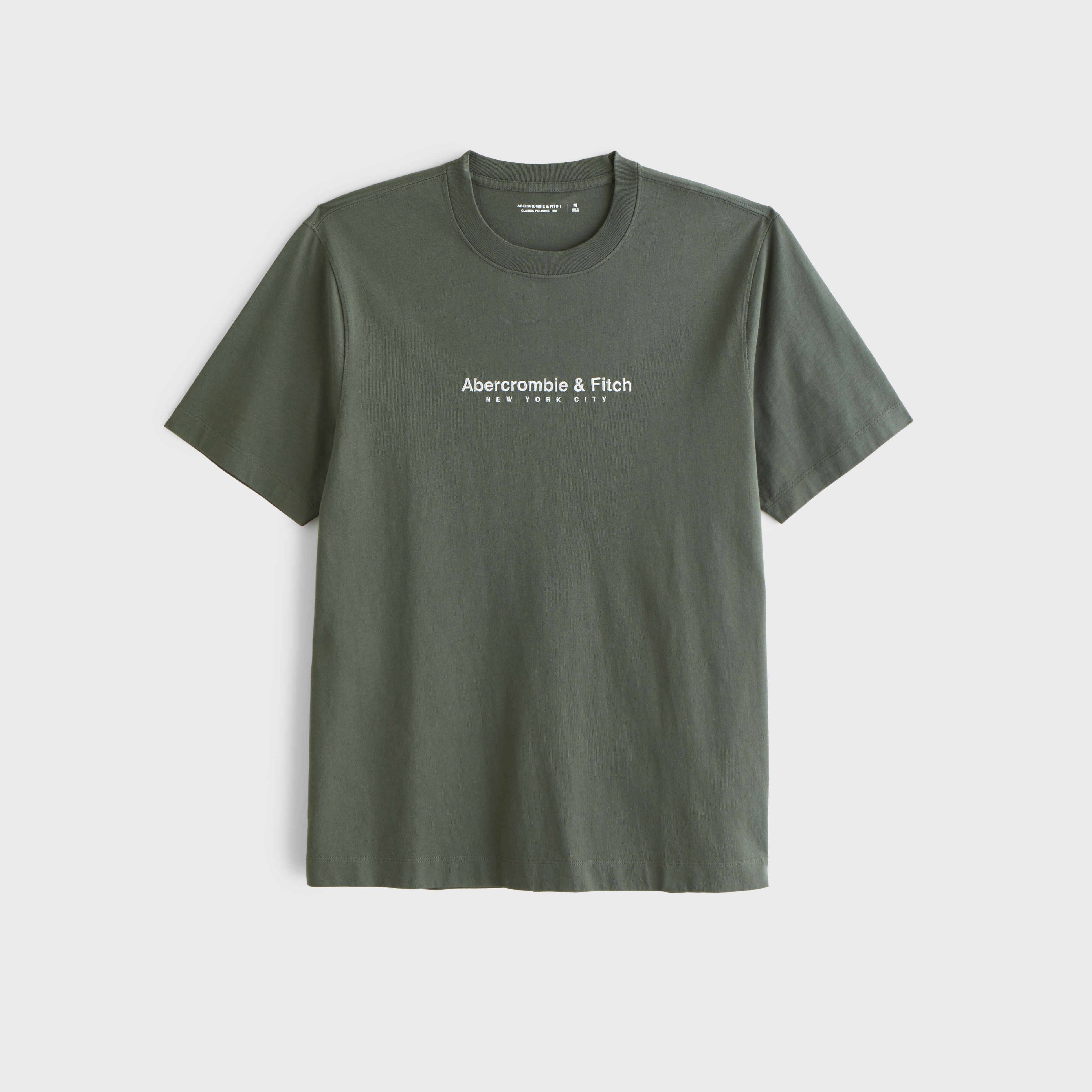 Abercrombie & Fitch◆ポリッシュアイコン Tシャツ 半袖 3枚入 メンズ ポリッシュ仕上げトーナル アイコンTシャツ5枚パック