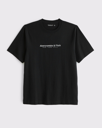 【Abercrombie & Fitch】クラシック ポリッシュ ロゴ Tシャツ メンズ クラシック ポリッシュ ロゴTシャツ | メンズ セール