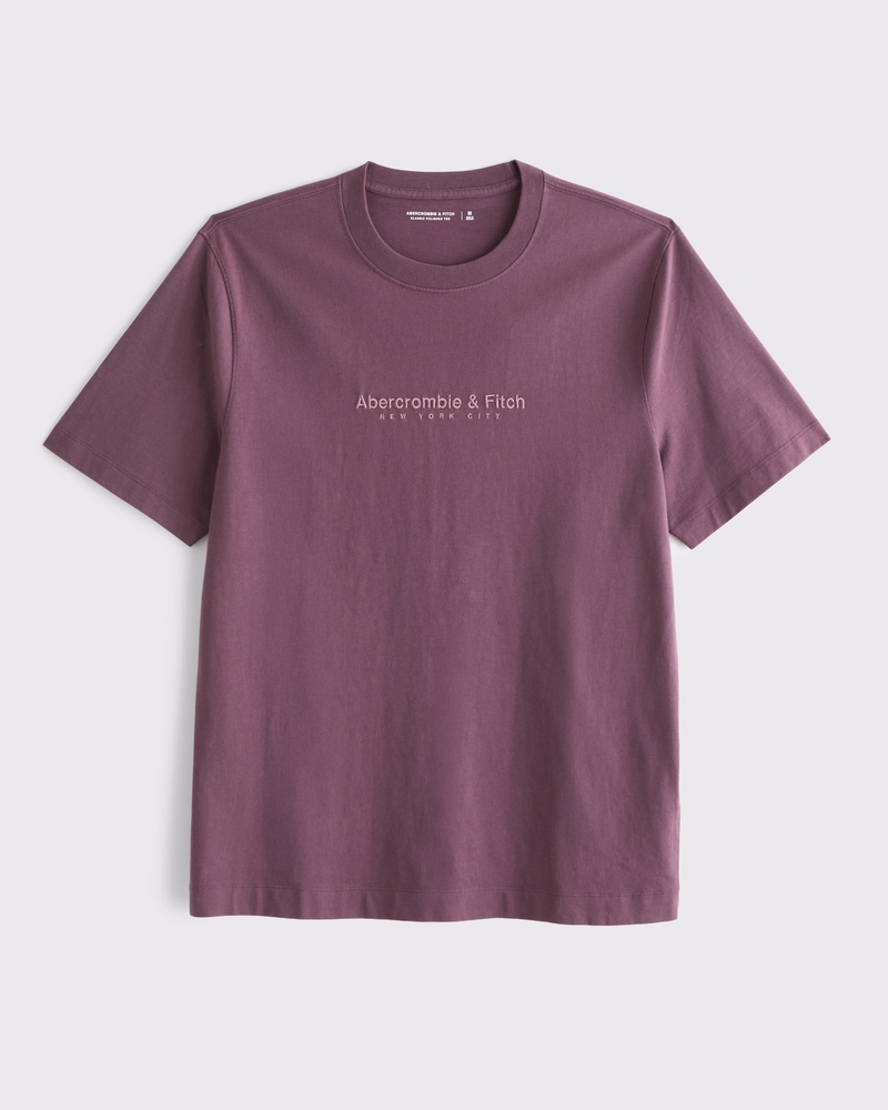 Men's Classic Polished Logo Tee | Men's Sale | Abercrombie.com