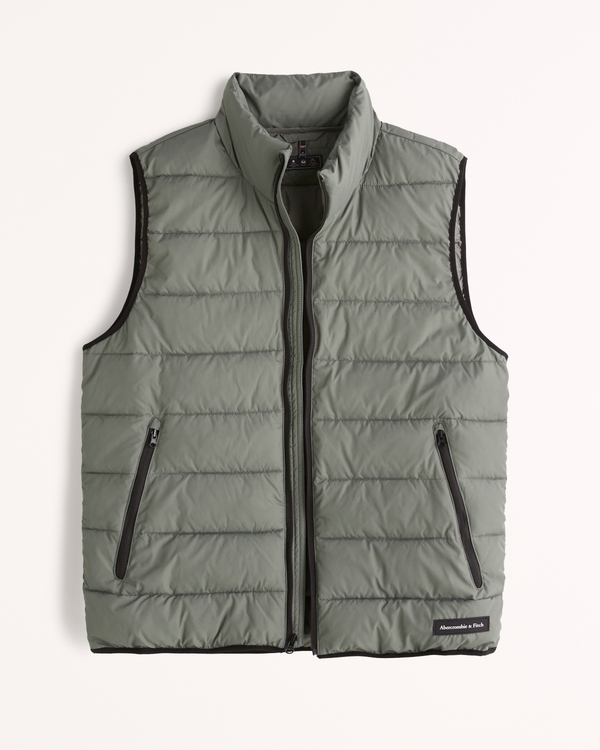 メンズダウンベスト Abercrombie Fitch