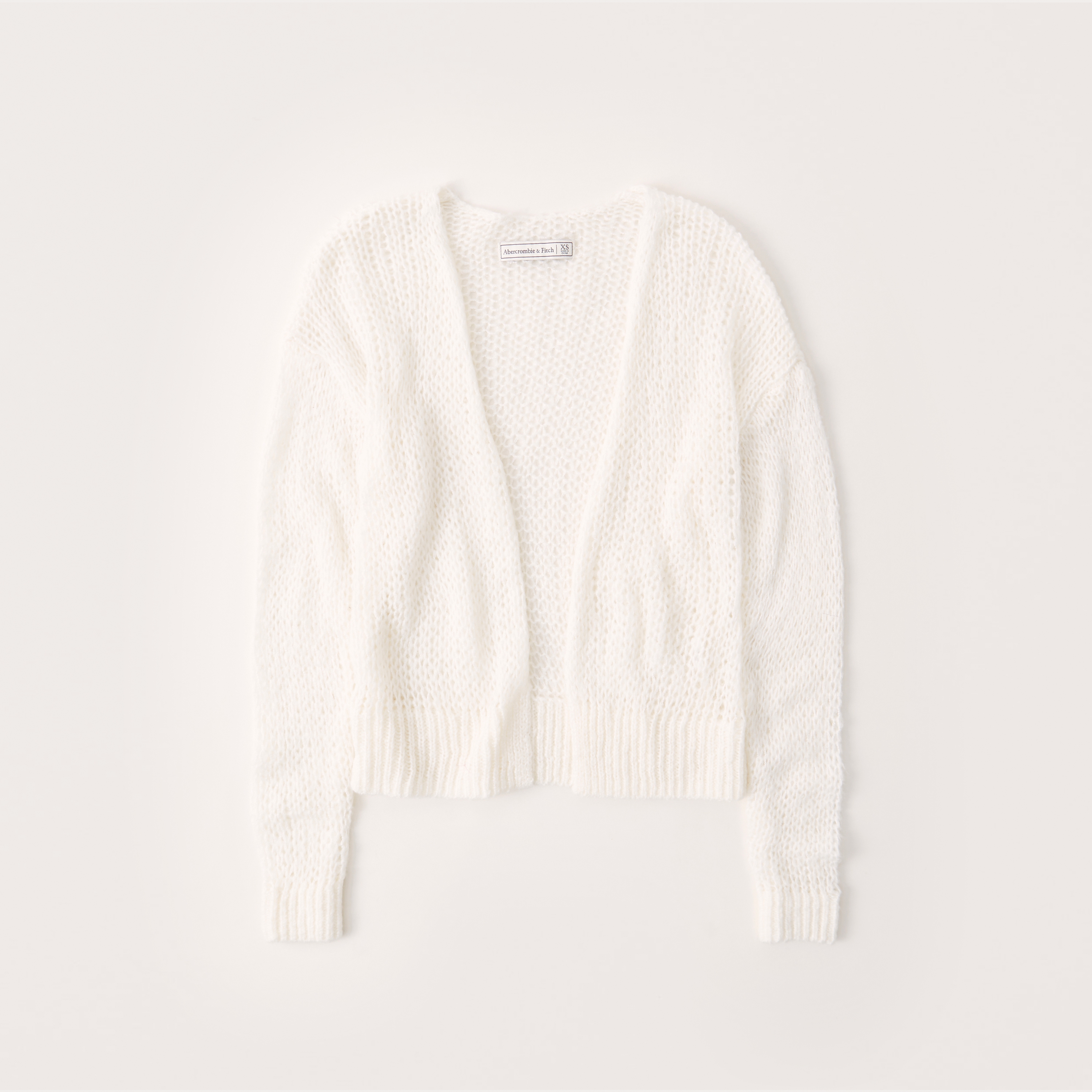 abercrombie open stitch cardigan