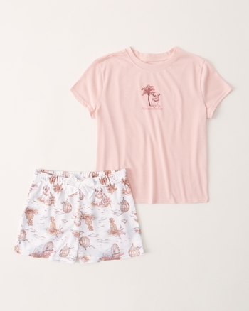 abercrombie flannel sleep shorts