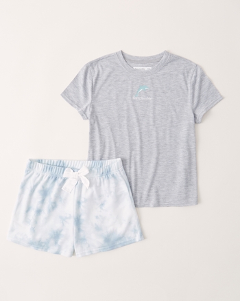 girls pajama shorts set girls pajamas