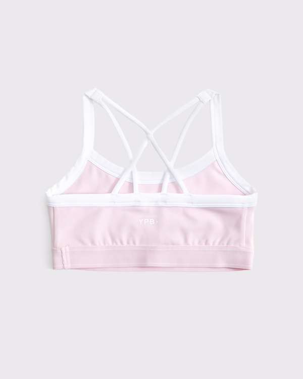 ypb sports bra, Light Pink view 2