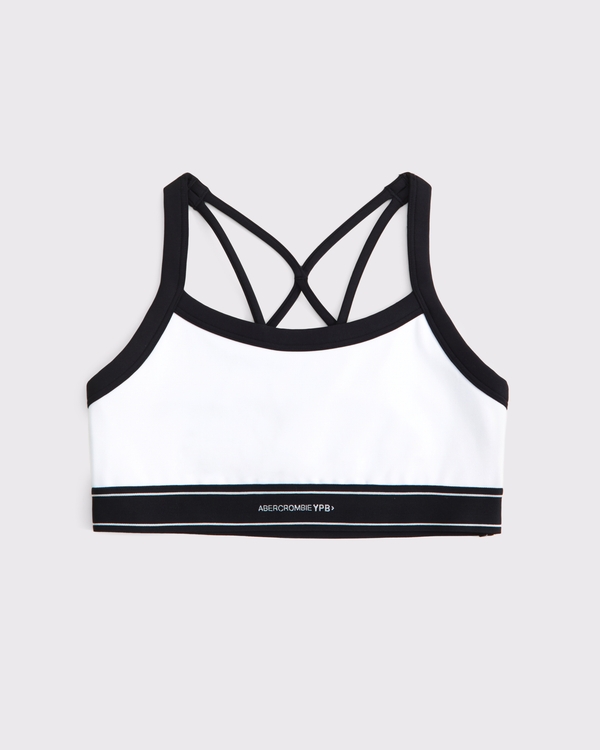 ypb sports bra, White view 1