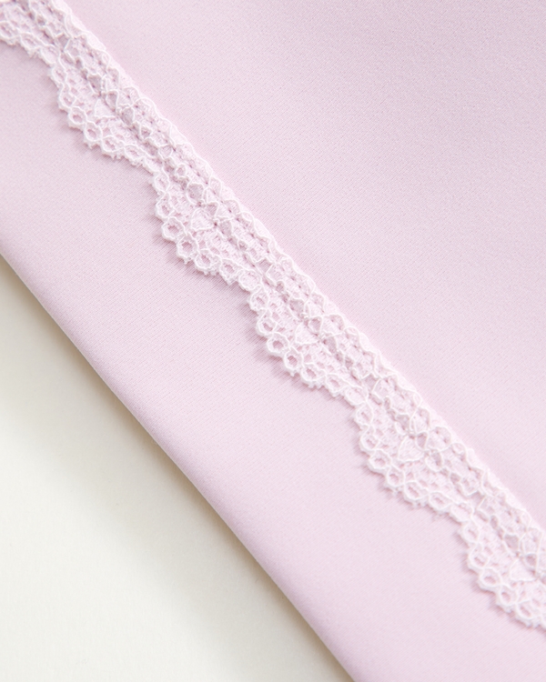 YPB Sport-BH mit Spitzenbordüre, Helles Pink view 2