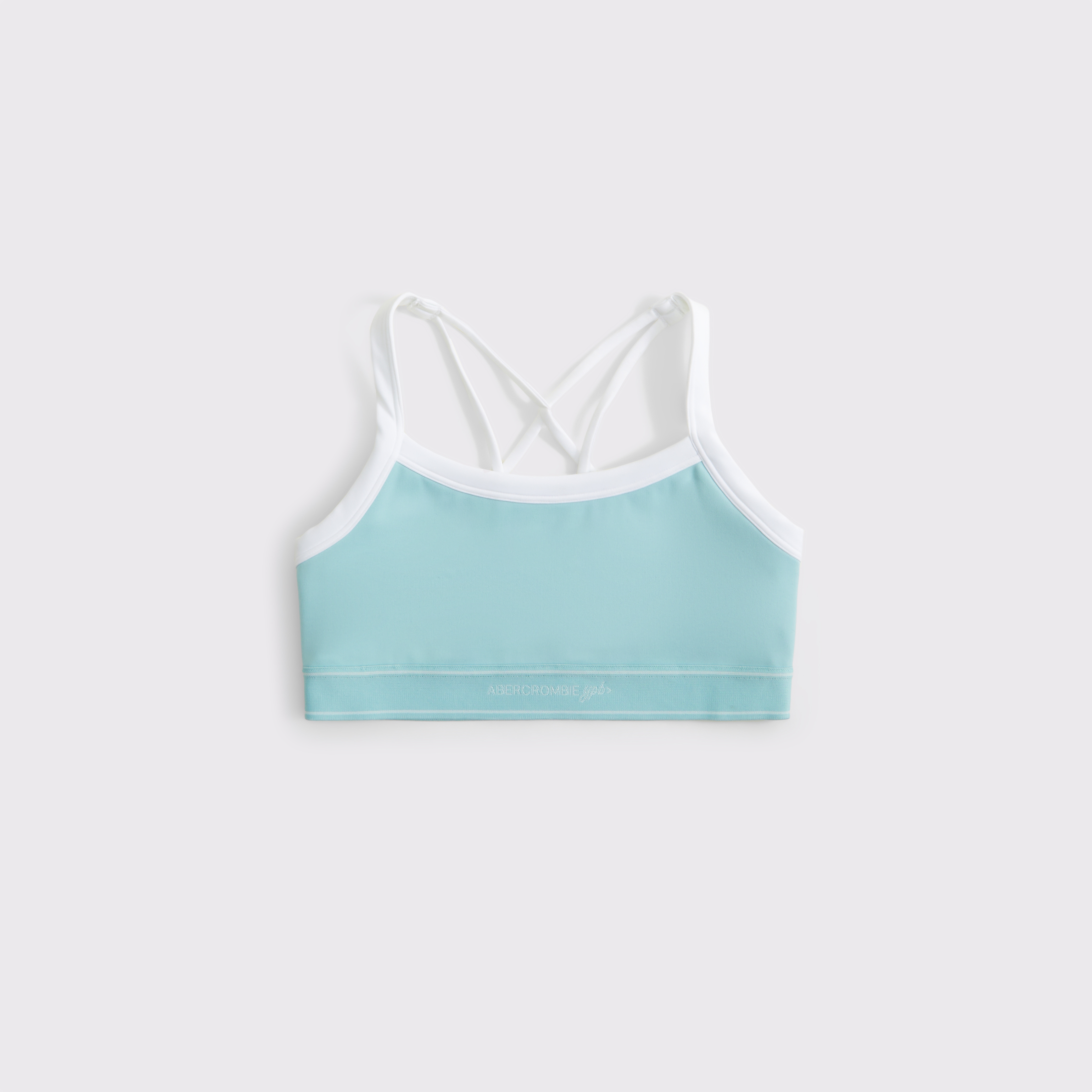 Спортивное бра для детей — Abercrombie & Fitch, цвет: Океанский синий