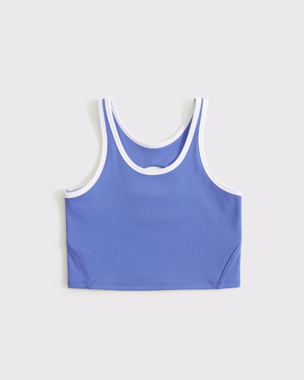 ypb longline sports bra, Bluebird view 1
