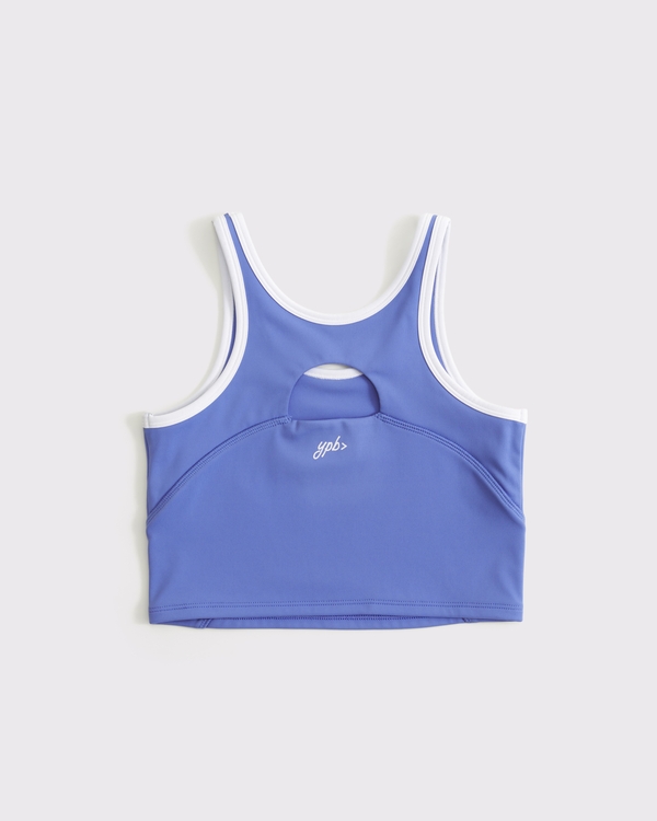 ypb longline sports bra, Bluebird view 2