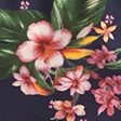 navy floral