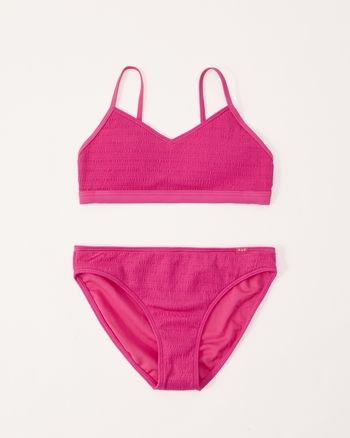 girls triangle two-piece swimsuit | girls swimsuits | Abercrombie.com