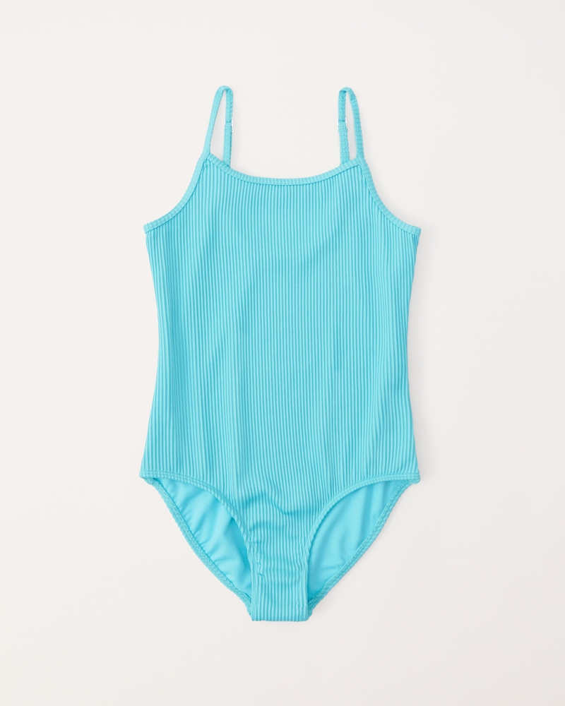 girls scoopneck one-piece swimsuit | girls clearance | Abercrombie.com