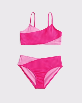 cross-wrap two-piece swimsuit from Abercrombie & Fitch - $12.97