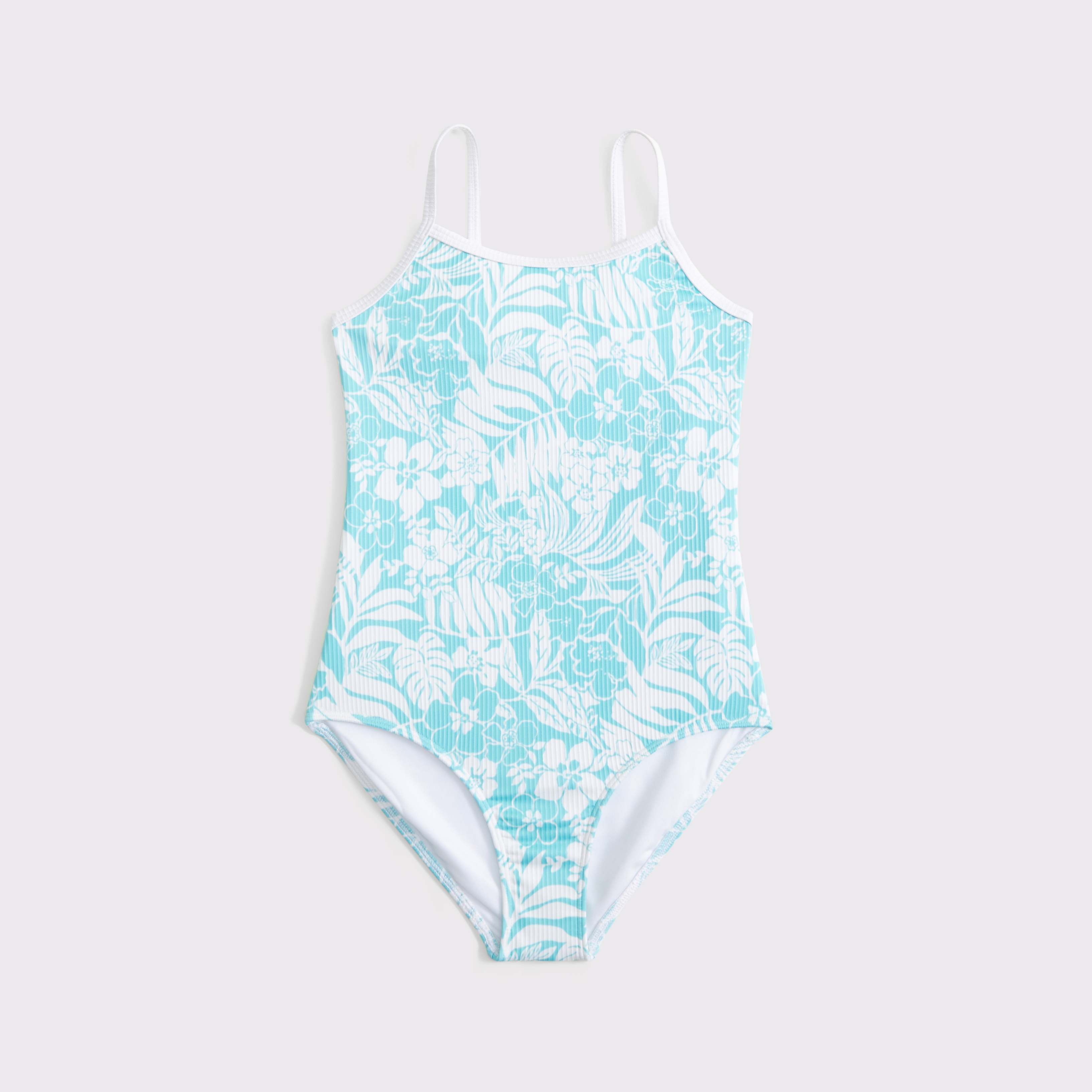 Abercrombie & Fitch Kids' One-piece Swimsuit In Blue