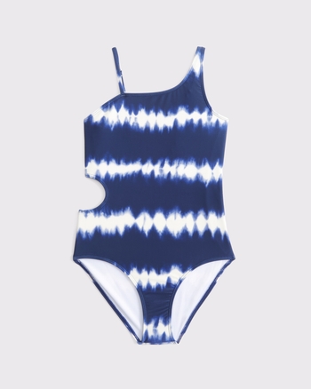 Maillot De Bain Une Pièce Becca - Dos Asymétrique Avec Liens - Couleur Jaune - Taille M - Neuf Sans étiquettes