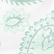 green paisley