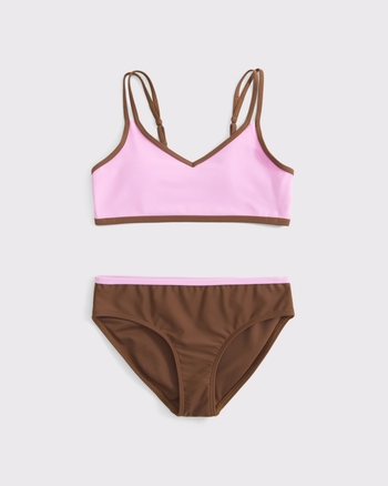 double-strap triangle two-piece swimsuit from Abercrombie & Fitch - $24.99