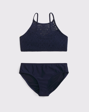 high-neck two-piece swimsuit from Abercrombie & Fitch - $29.96