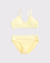 triangle two-piece swimsuit