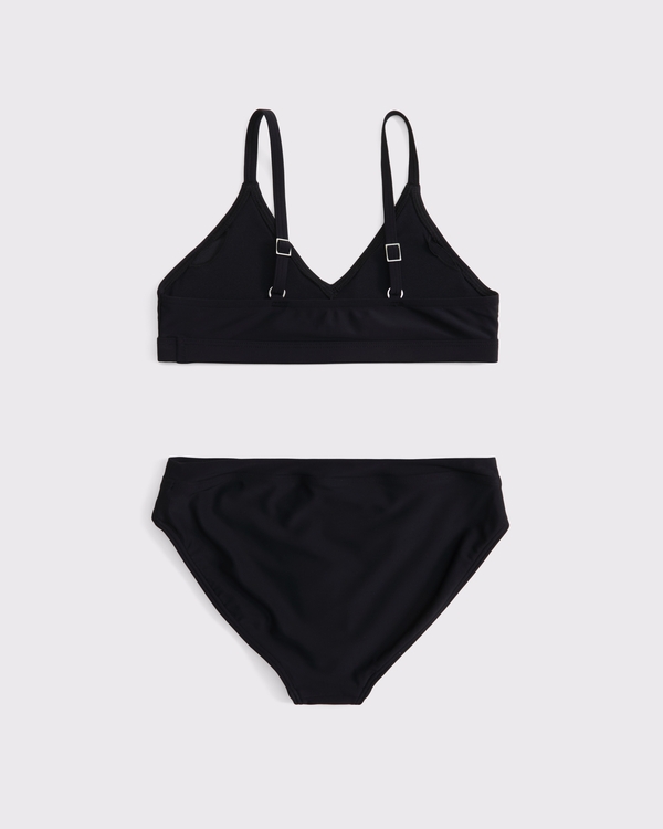 triangle two-piece swimsuit