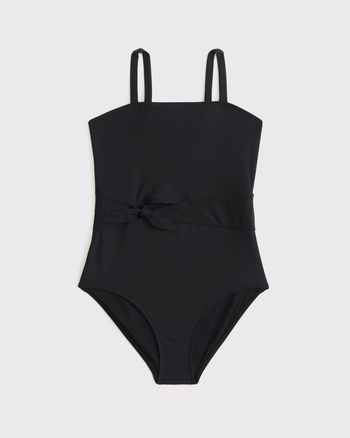 tie-waist one-piece swimsuit from Abercrombie & Fitch - $39.95