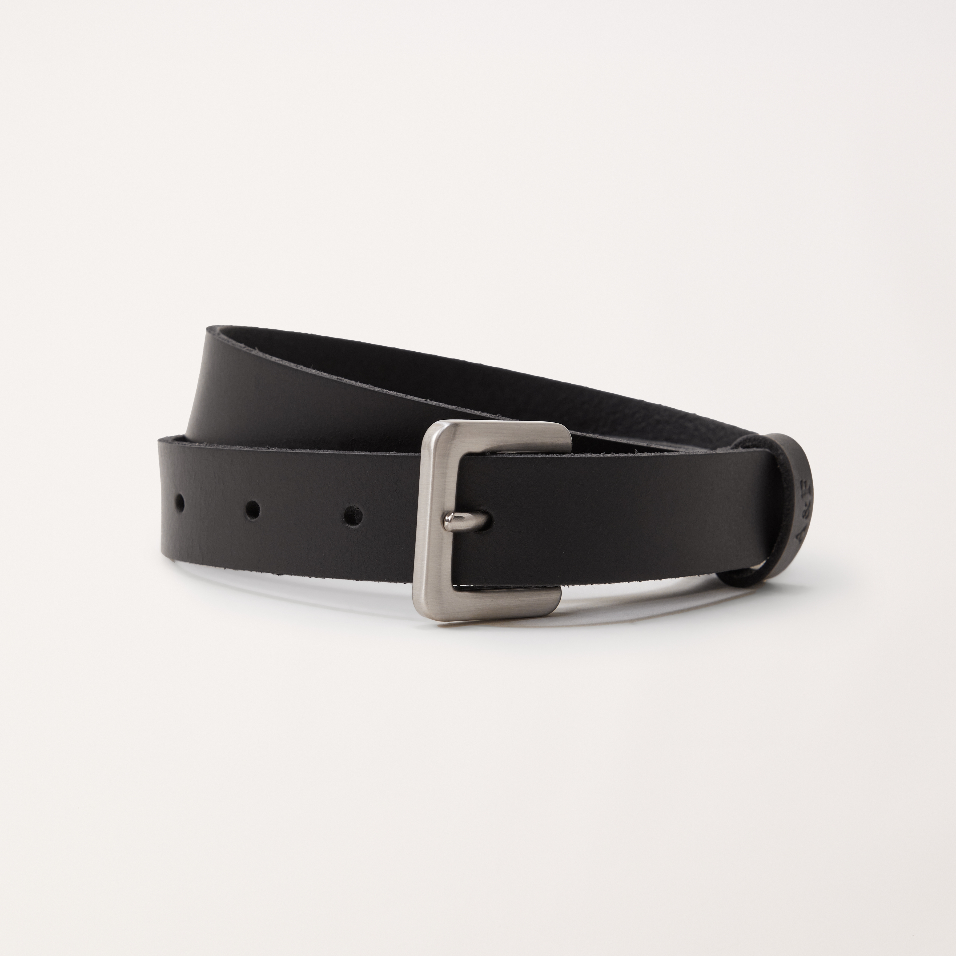 Abercrombie & Fitch Kids' Leather Belt In Black