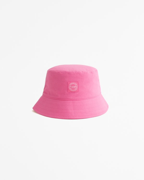 logo bucket hat, Pink