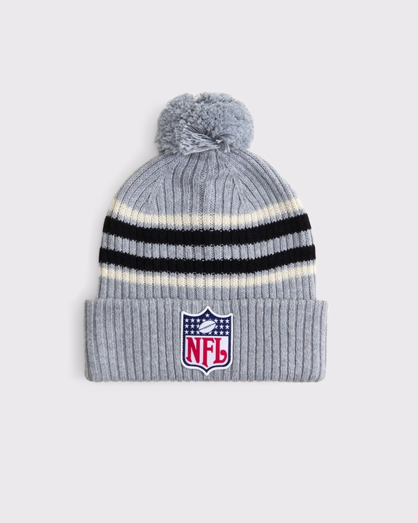 nfl pom beanie, Gray