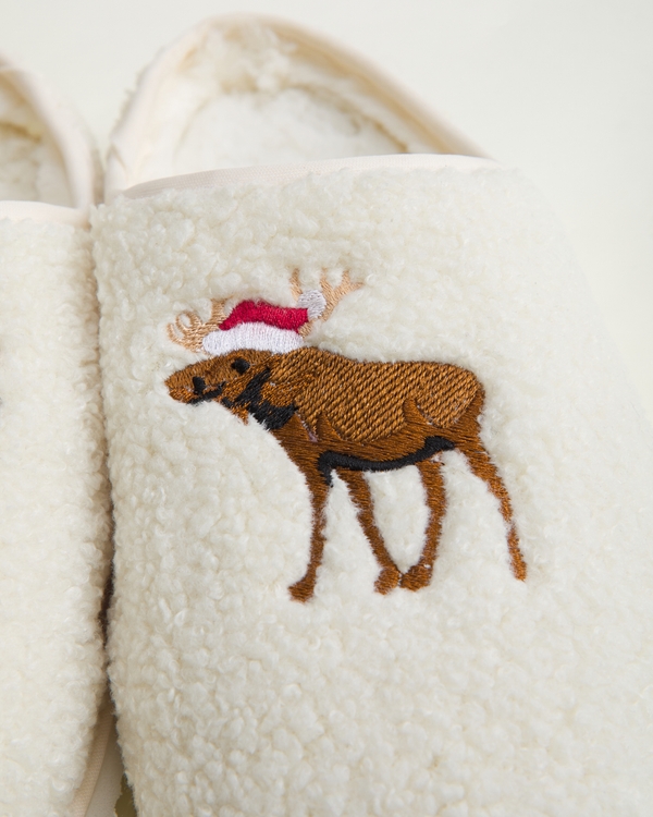 festive slippers