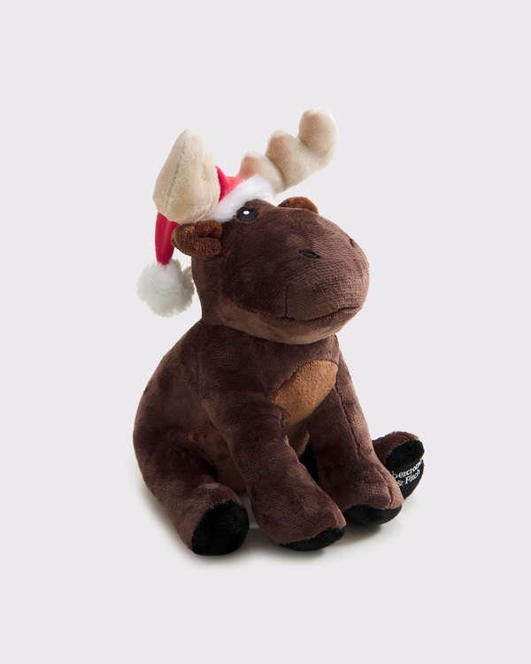 moose plushie, Brown view 2
