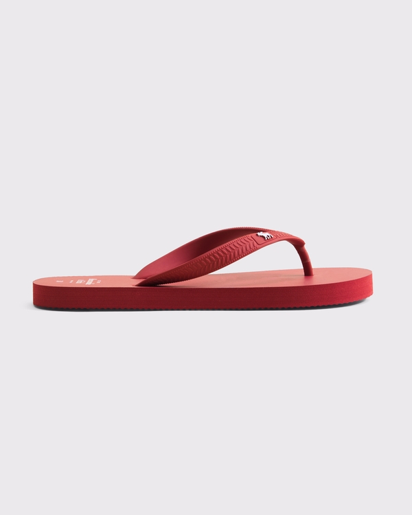 icon flip flops, Red view 2