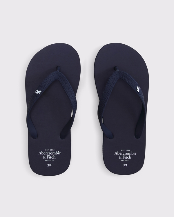 icon flip flops, Navy view 1