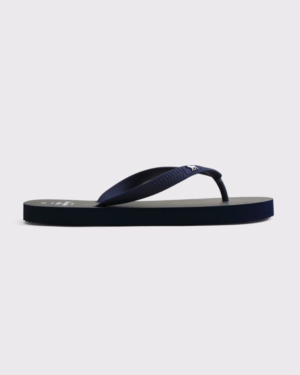icon flip flops, Navy view 2