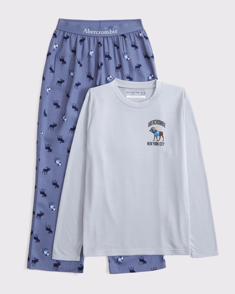 flannel pajama set