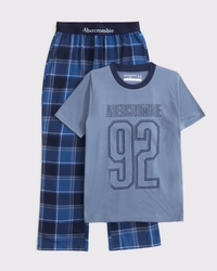 flannel pajama set