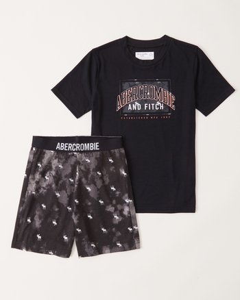 boys shorts pajama set boys clearance