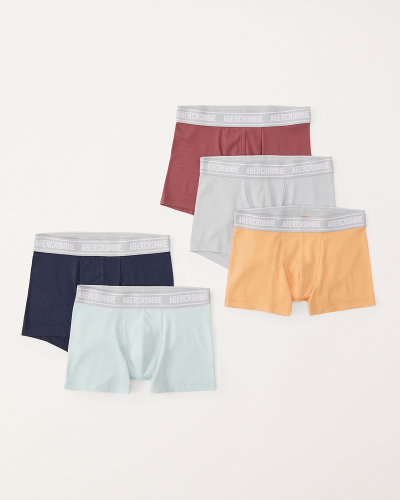  Kiench Boys Boxer Briefs Cotton Juniors Underwear 5 Pack [US  S/Size 12-14/10-12 Years, CN L], 3 Black & 2 Grey: Clothing, Shoes & Jewelry
