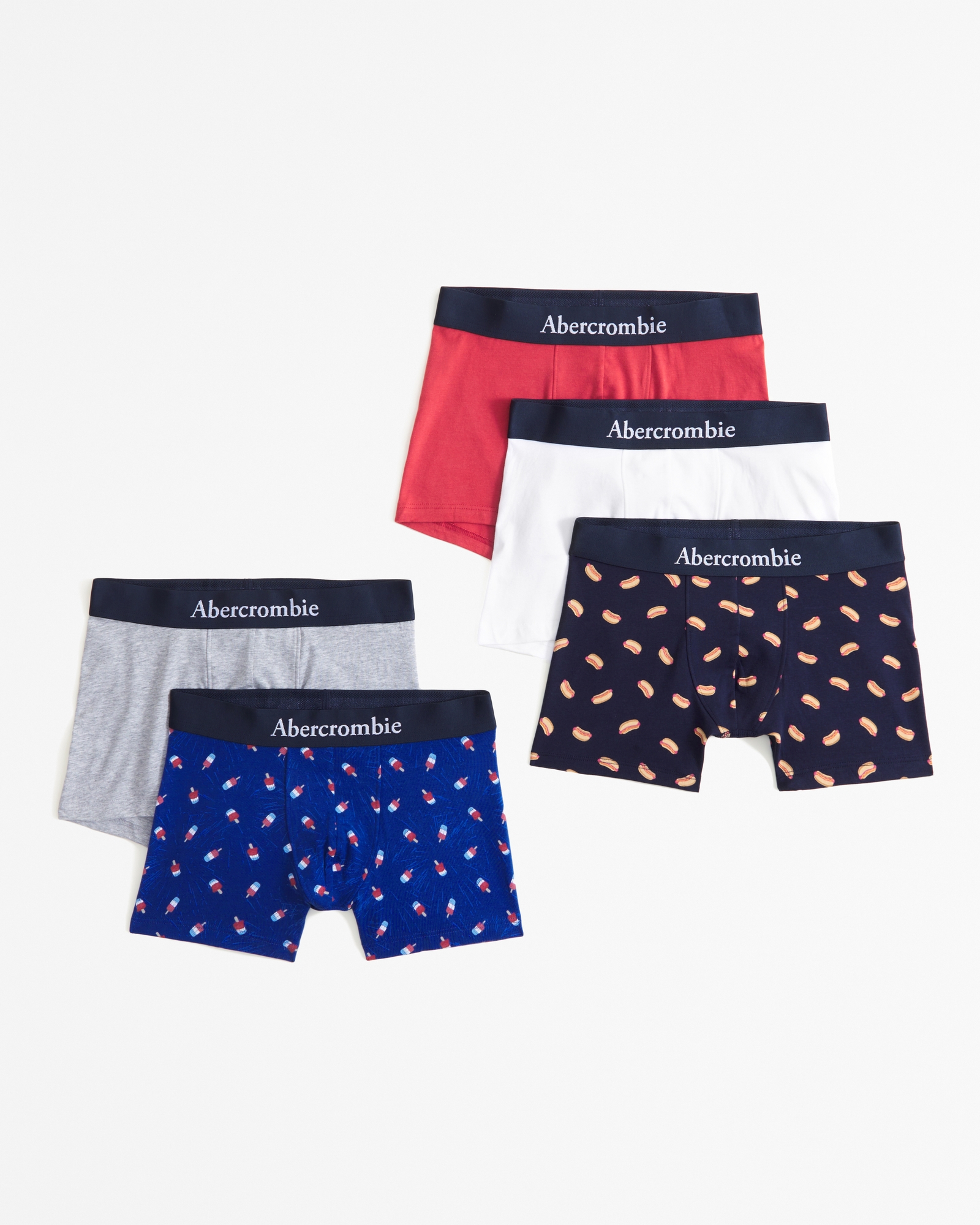 boys 5-pack boxer briefs | boys underwear & socks | Abercrombie.com