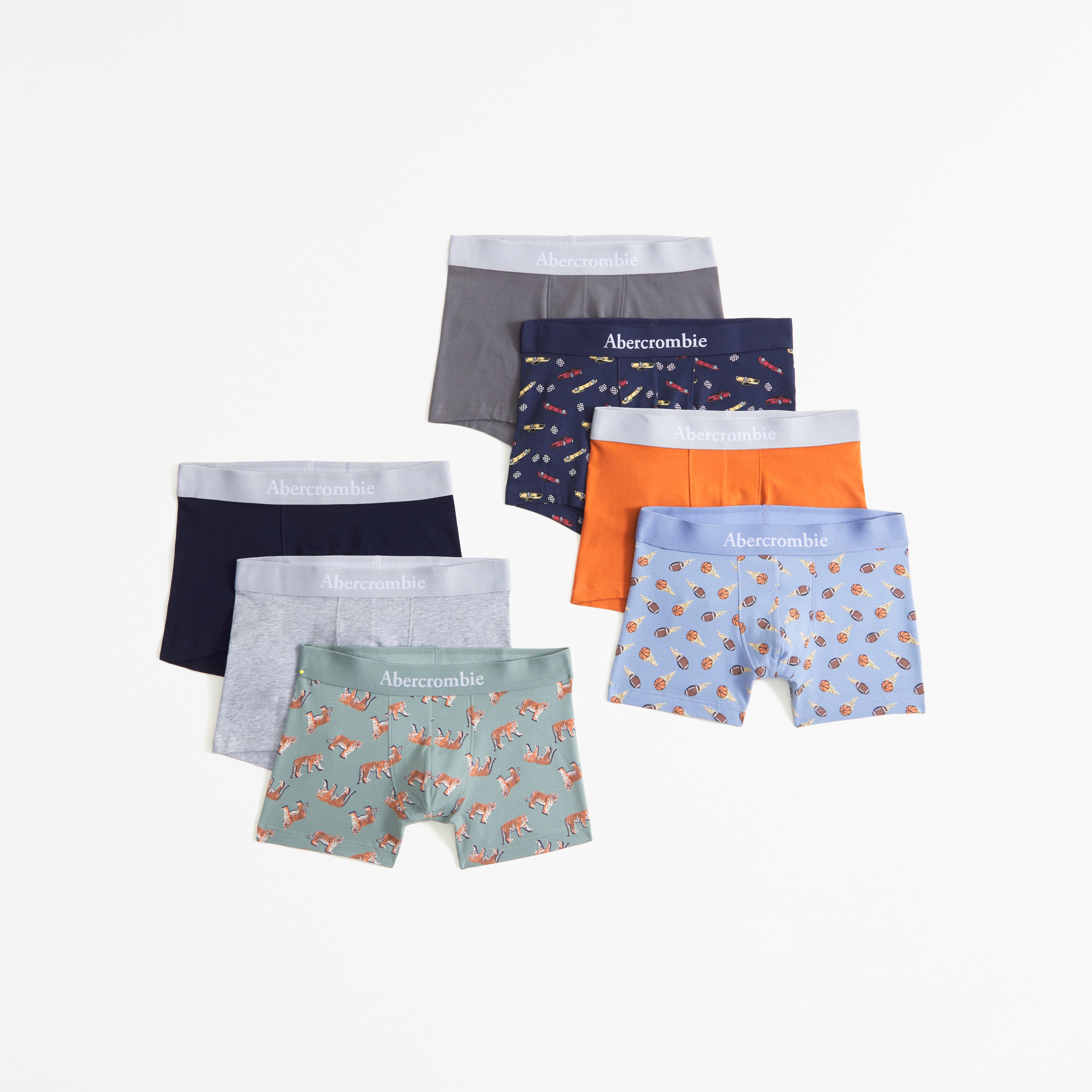 Abercrombie & Fitch Kids' 7-pack Boxer Briefs