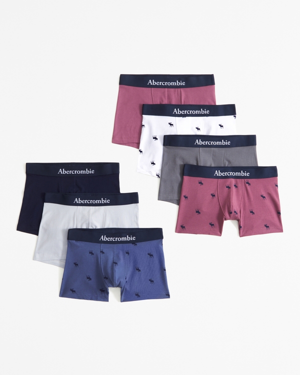 7-pack boxer briefs, Blue And Red Multi Color
