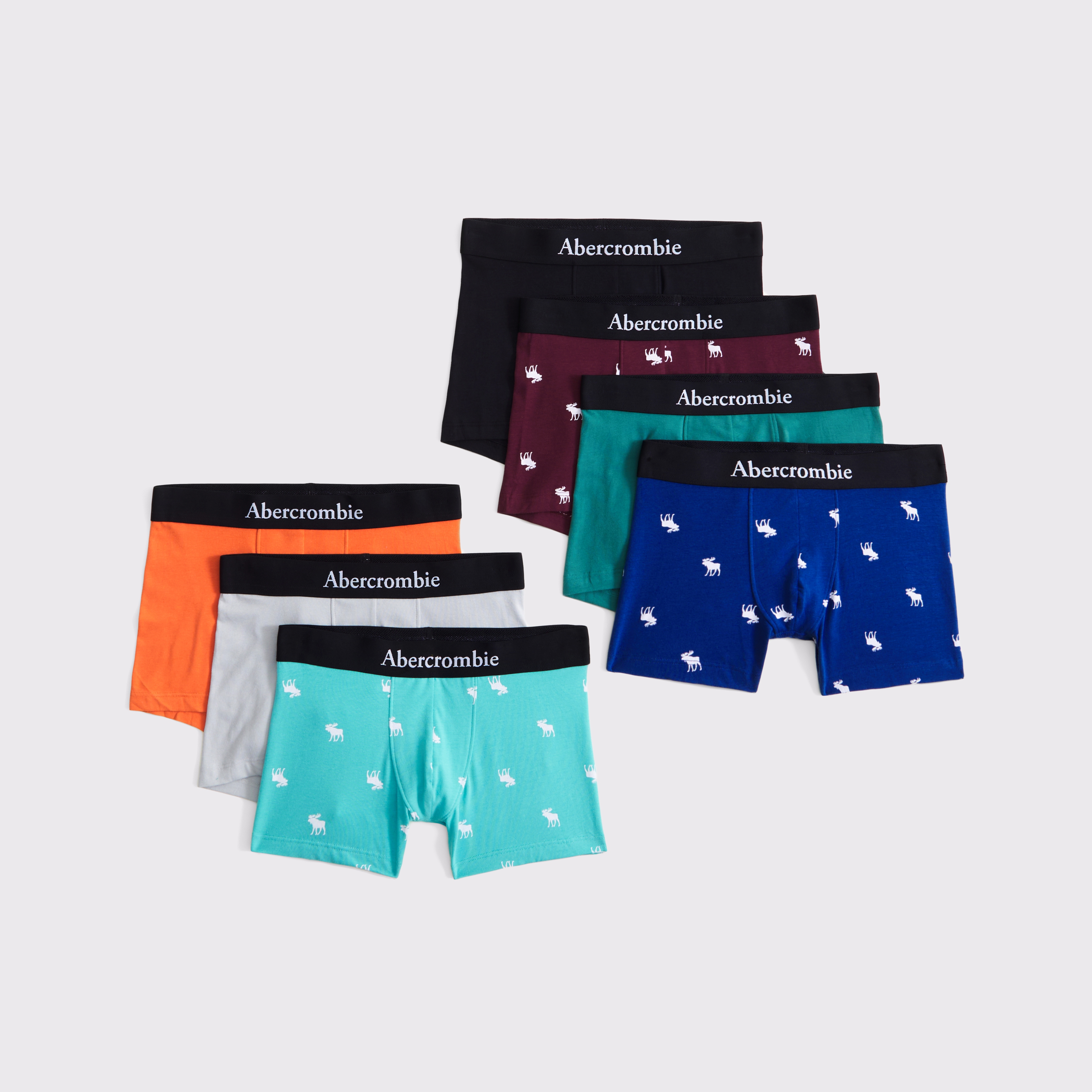 Abercrombie & Fitch Kids' 7-pack Boxer Briefs In Multi