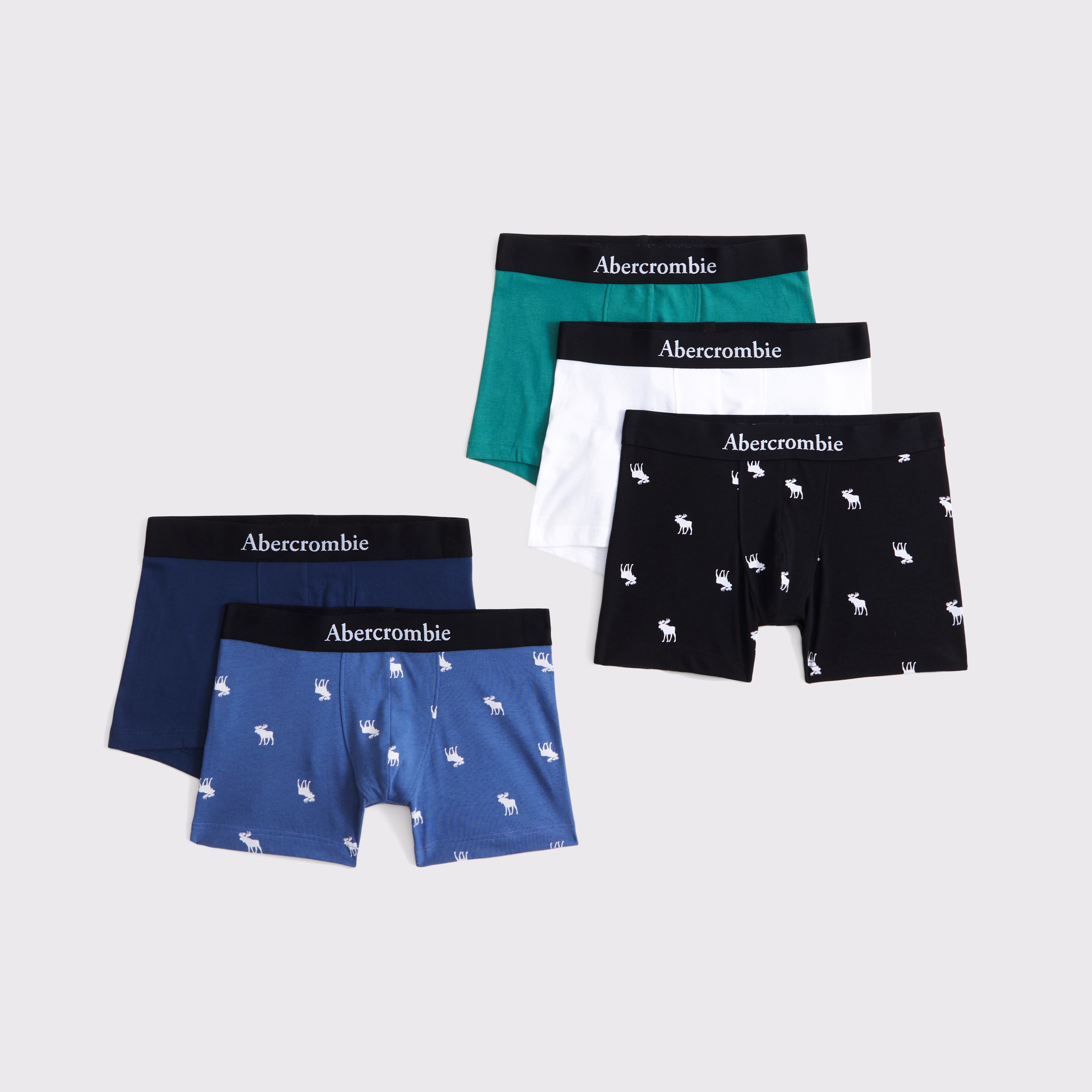 Abercrombie & Fitch Kids' 5-pack Boxer Briefs In Multi