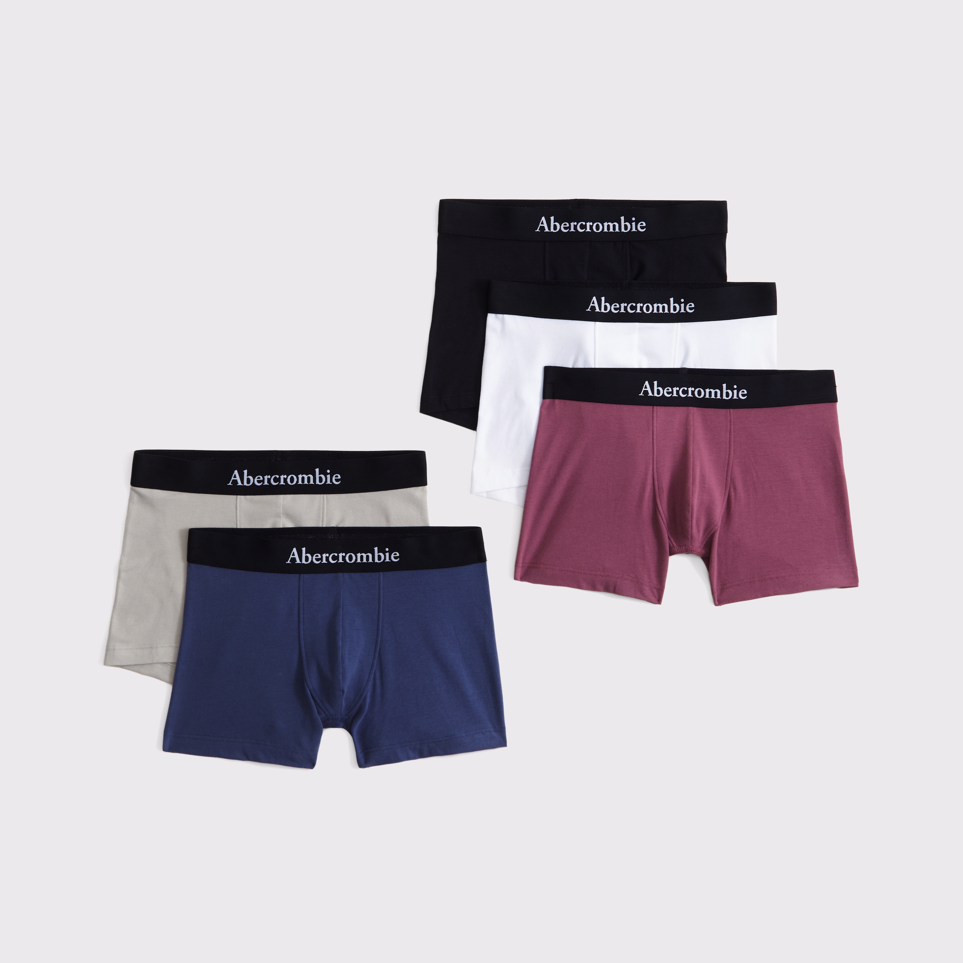Abercrombie & Fitch Kids' 5-pack Boxer Briefs In Multi