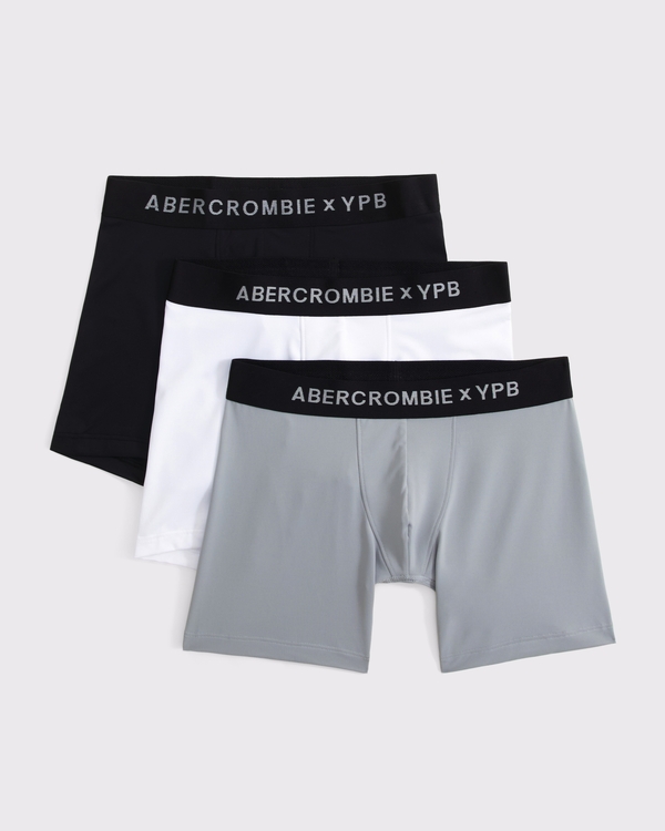 3-pack ypb boxer briefs, Gray Multicolor view 1