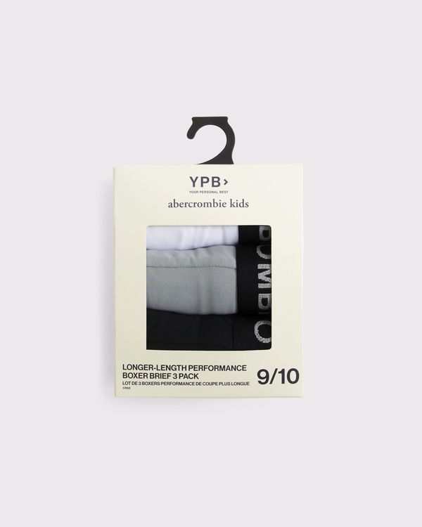 3-pack ypb boxer briefs, Gray Multicolor view 2