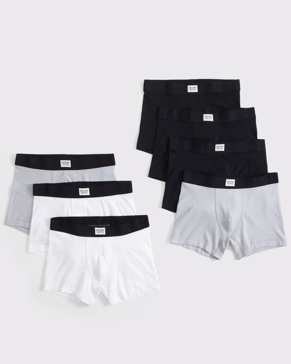 7-pack boxer briefs, Black Multipack view 1