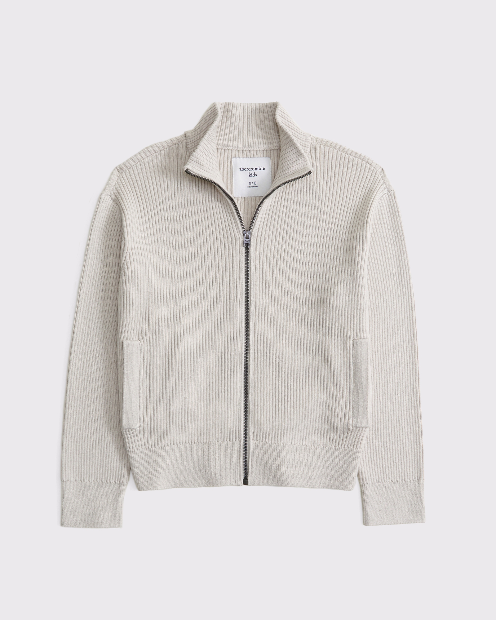 full-zip sweater