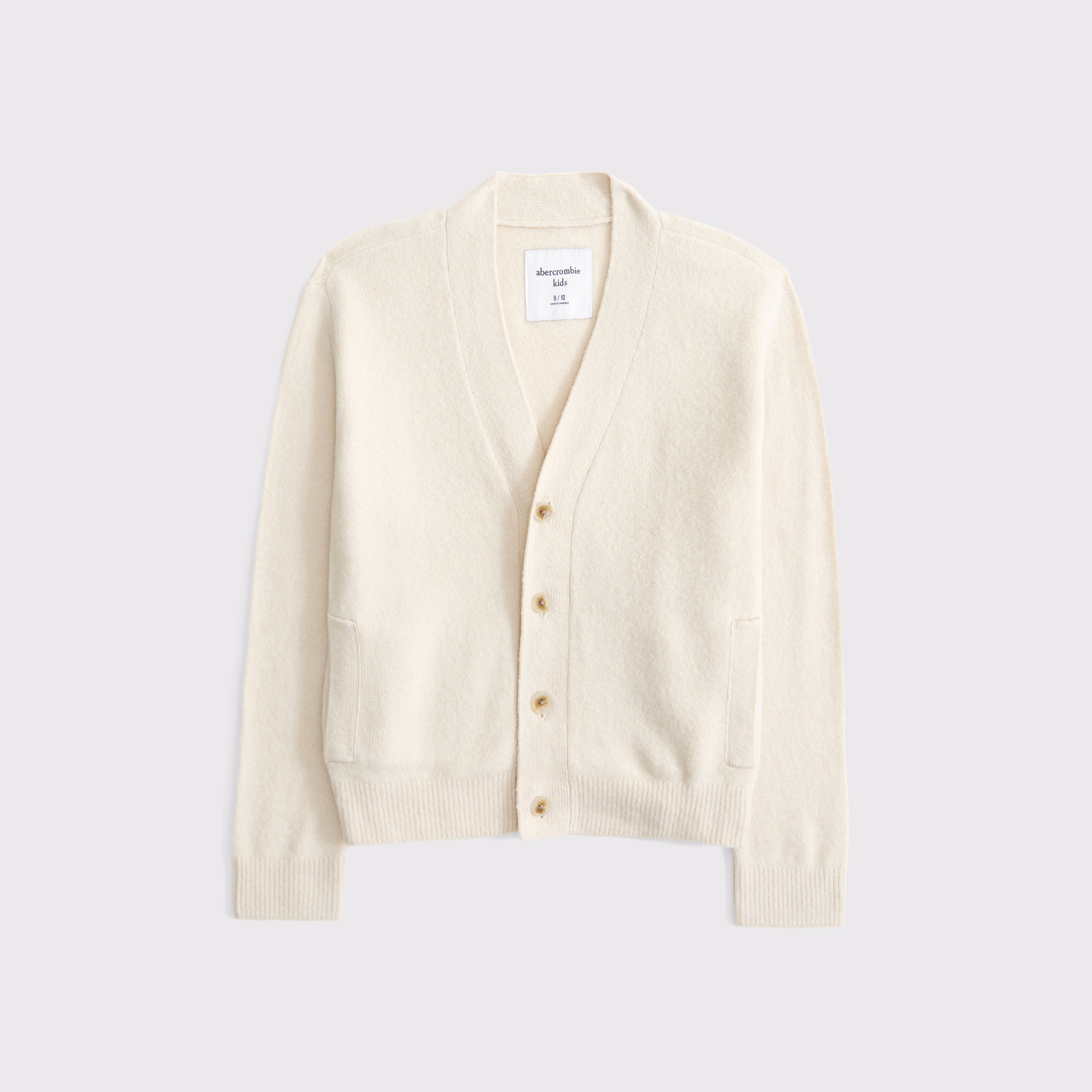 Abercrombie & Fitch Kids' Dressy Cardigan In Brown